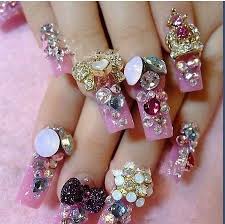 diamond nail art designs