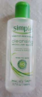 simple cleansing micellar water review
