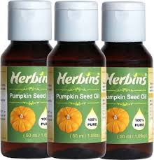 The amber colored bottle helps keep the oil fresh and keeps it from oxidizing. Herbins Pumpkin Seed Oil Combo 3 Price In India Buy Herbins Pumpkin Seed Oil Combo 3 Online In India Reviews Ratings Features Flipkart Com