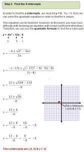 Graphing Quadratic Equations Graphing