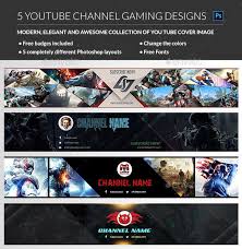 36 Premium Free Psd Youtube Channel Banners For The Best