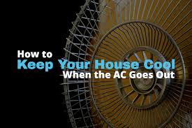 house cool when the ac