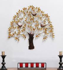 wrought iron decorative tree wall art