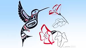 Northwest Coast Indian Designs Pin Pacific Nw Hummingbird