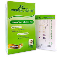Easy Home 10 Individual Pouch Urinary Tract Infection Fsa Eligible Test Strips Uti Urine Testing Kit For Urinalysis And Detection Of Leukocytes And
