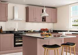 Kitchen cabinet door handles drawer cupboard furniture modern pulls black square. Arlington Truematt Dusky Pink Kitchen Doors Made To Measure From 3 51