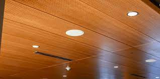 Lighting Integration In Wood Ceilings