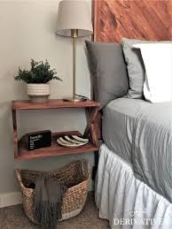 They're easy to install and can be placed anywhere. 21 Diy Floating Nightstands Floating Shelf Nightstand Ideas
