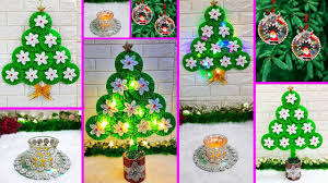 christmas craft idea with waste cd