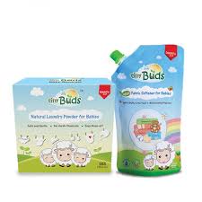 tiny buds natural laundry powder and