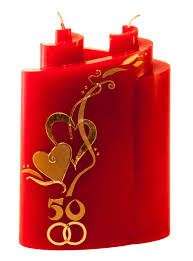 Goldene kamin kerzen 6 stück kugelkerzen ø 6 cm hochzeitskerzen weihnachtslicht. Kerze Goldene Hochzeit 9 Farben Kerzenscheune Shop