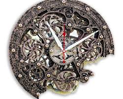Moving Gears Wall Clock 1682 Antique