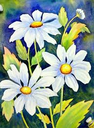 Painting Flowers In Watercolour