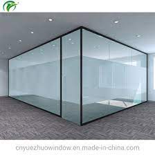 office clear glass partition cost of