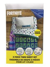 Fortnite bedding set duvet cover. Fortnite Boogie Twin Sheet Set Walmart Canada