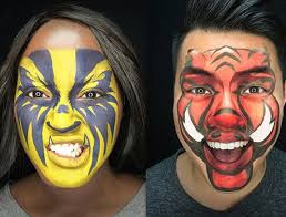 hard fan app takes face painting to