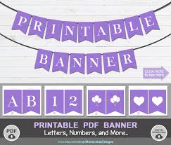 purple printable pdf bannerprintable