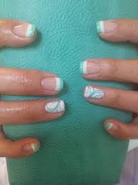 【eng sub】summer green dried flowers nails 夏日清新绿色干花美甲丨pat's nails. Mint Green Nails For Pretty Ladies