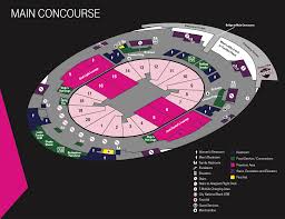 Concourse Maps T Mobile Arena