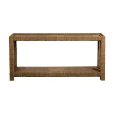 And the top is made of copper. Gabby Home Hutch Natural Seagrass 70 Inch Console Table Sch 163295 Bellacor