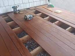 ipe decking problems during