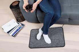 electric heated mat foot warmer floor