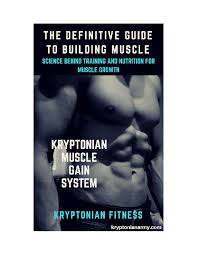 kryptonian muscle gain system