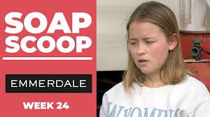 Liv flaherty ( isobel steele) made the decision to leave emmerdale in friday's (may 21) edition of the soap to try and find her mother sandra. Emmerdale Soap Scoop Liv Is Found By Aaron