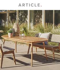Brolla Dining Table For 6 Outdoor