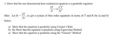 One Dimensional Heat Conduction Chegg