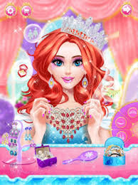 princess dress up and makeover games