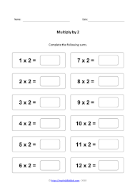 times tables worksheets pdf