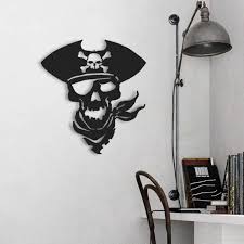 Pirate Metal Wall Art Metal Pirate Ship