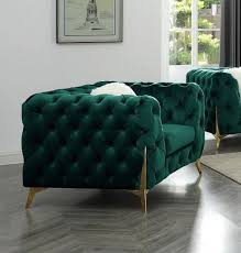 Vigo Sofa Emerald Green 1 Seat
