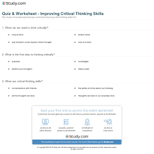    best Critical Thinking Skills images on Pinterest   Teaching ideas   Brain games and Free classes
