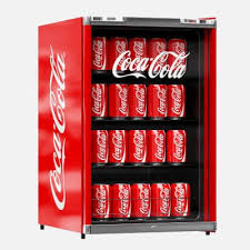 Coca Cola Beverage Refrigerator 3d