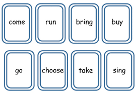 Verbs Present Past And Past Participle Game