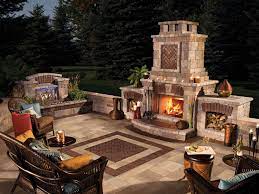 smart idea backyard fireplace design ideas