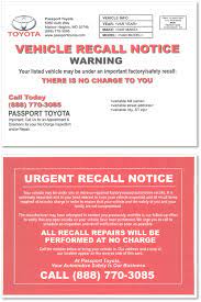 car dealerships for fake recall notices