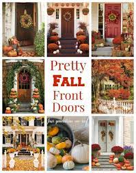 fall front door wreaths decor ideas