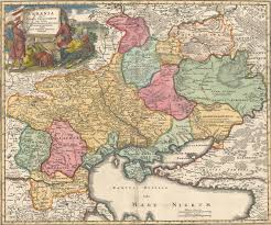 the heart of ukraine in early maps