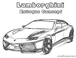 Lamborghini boyama araba resmi : Lamborghini Boyama Resmi Coloring And Drawing