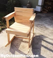 diy rocking chair myoutdoorplans