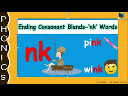 Nk words for kids bank tank sink drink plank wink pink stink skunk to access nk phonics worksheets, nk phonics activities, nk spelling worksheets, nk lesson plans and other nk primary teaching Nk Ending Consonant Blend Words Ending With The Letters Nk Easy Phonics One Stop Learning L 12 Youtube