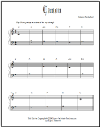 Johann pachelbel was born in 1653 and died in 1706. The Pachelbel Canon Free Printable Piano Music