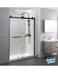 frameless byp shower door