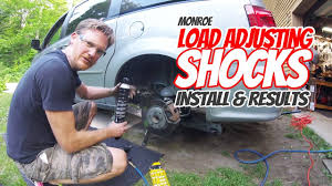 Monroe Load Adjusting Shock Install Results 2015 Dodge Grand Caravan