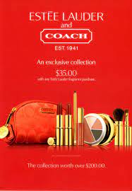 coach makeup bag and estee lauder giveaway