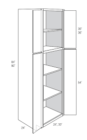 wp2496b tall pantry cabinet dover rta