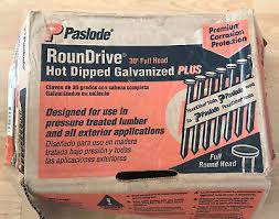 paslode roundrive hot dipped galvanized